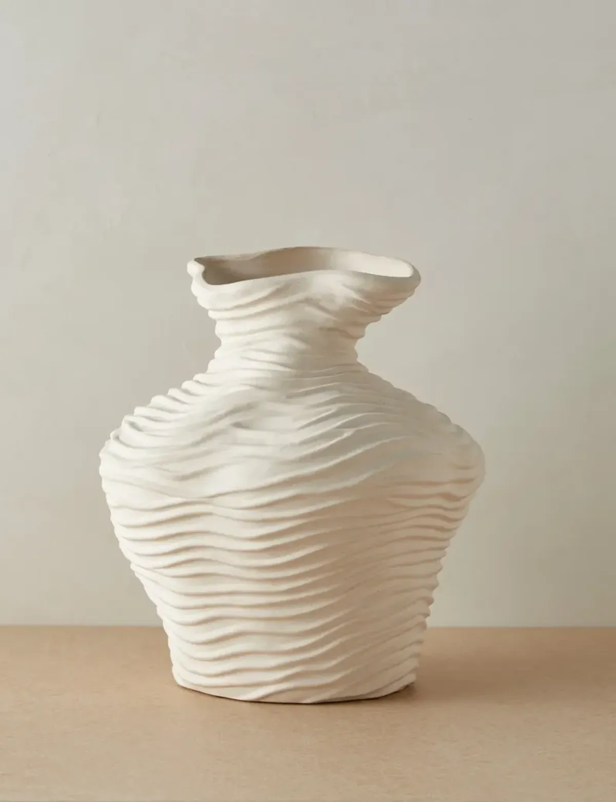 Wrinkle Vase by Sarah Sherman Samuel