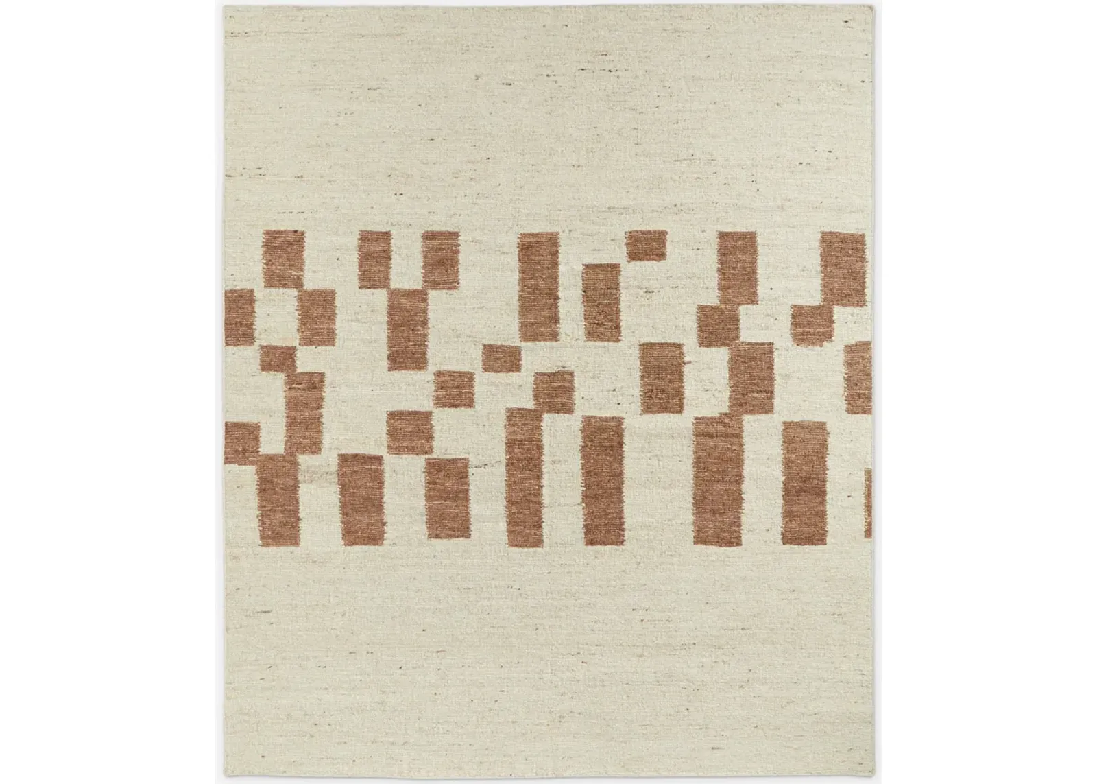 Mosaic Handwoven Wool Rug by Élan Byrd