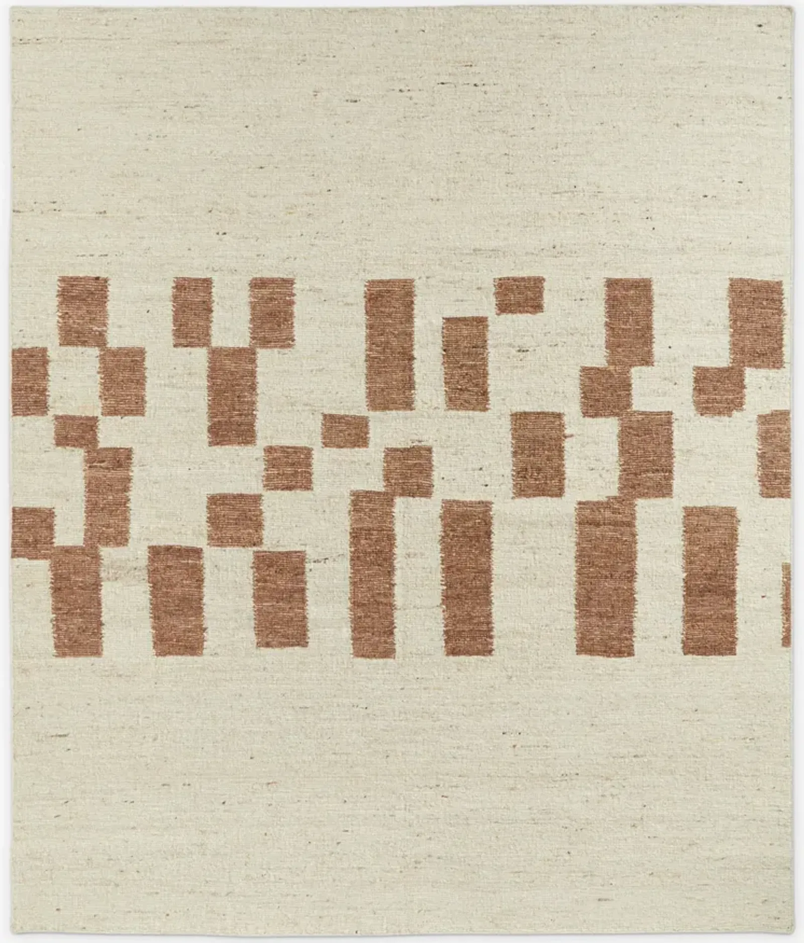 Mosaic Handwoven Wool Rug by Élan Byrd