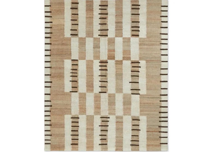 Tempo Flatweave Jute Rug by Élan Byrd