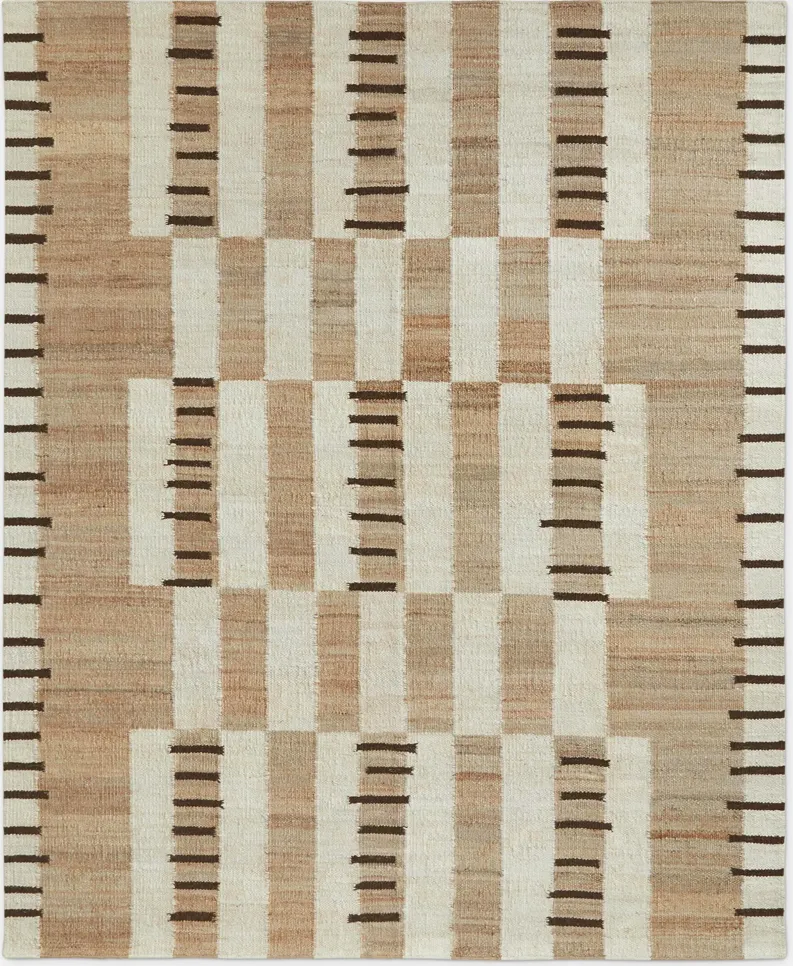 Tempo Flatweave Jute Rug by Élan Byrd