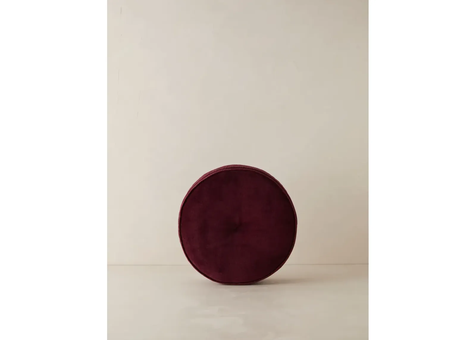 Velvet Disc Pillow by Sarah Sherman Samuel