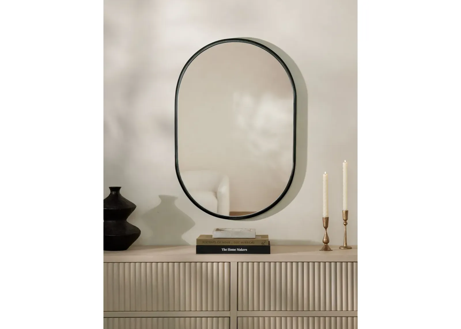 Idris Oval Mirror