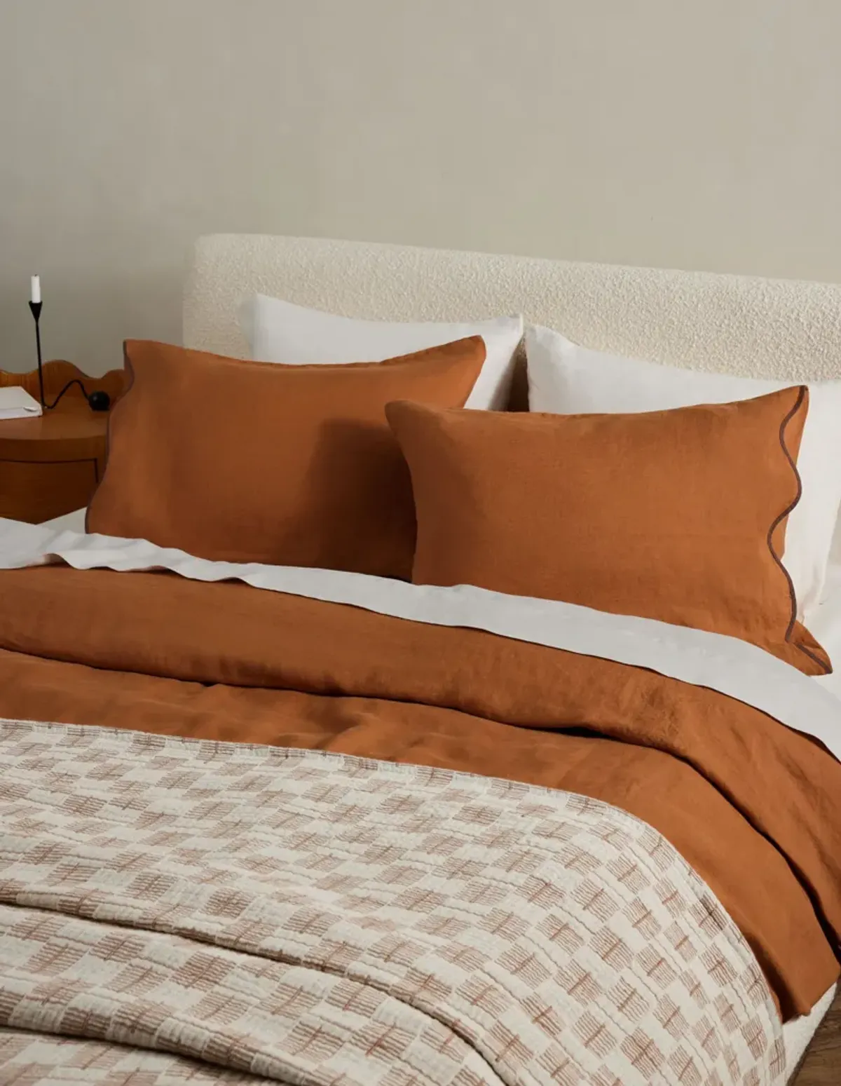 Essie Hemp Duvet Cover by Sarah Sherman Samuel