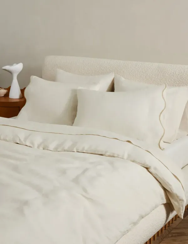 Essie Hemp Duvet Cover by Sarah Sherman Samuel