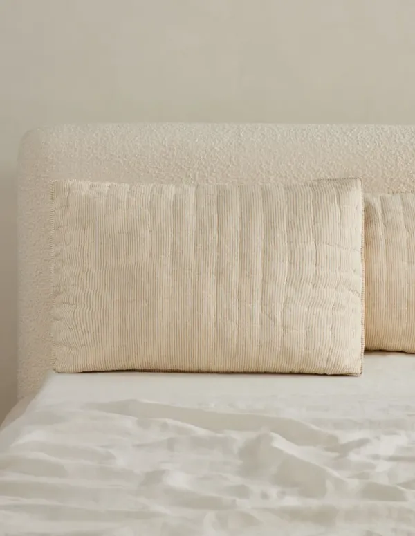 Lammin Linen Sham by Sarah Sherman Samuel