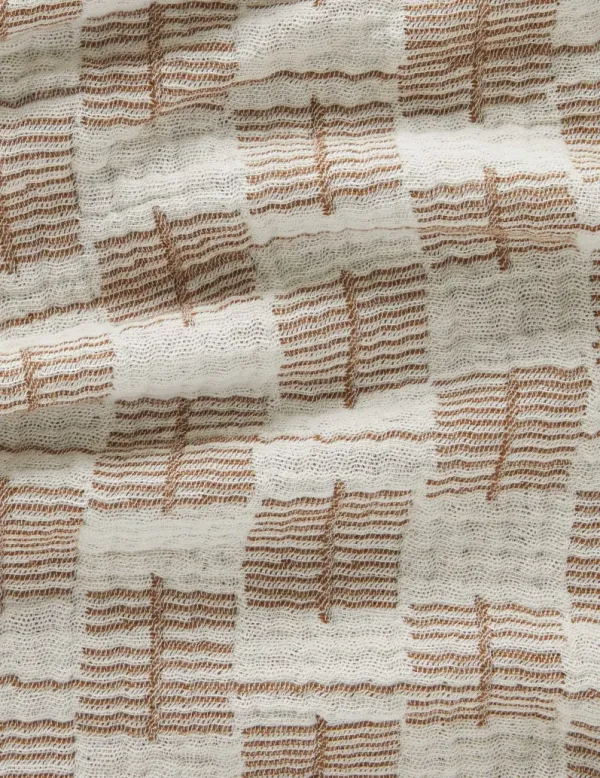 Basketweave Cotton Blanket by Sarah Sherman Samuel