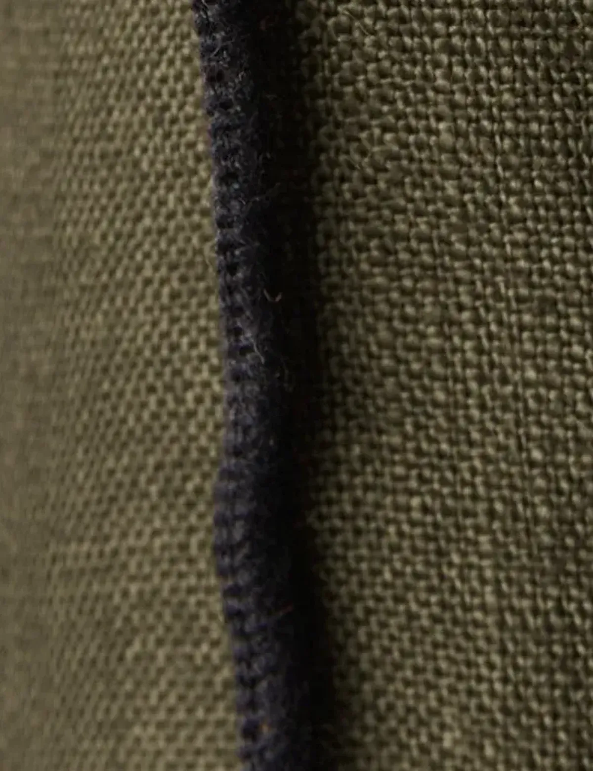 Carys Contrast Linen Pillow