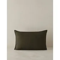 Carys Contrast Linen Pillow
