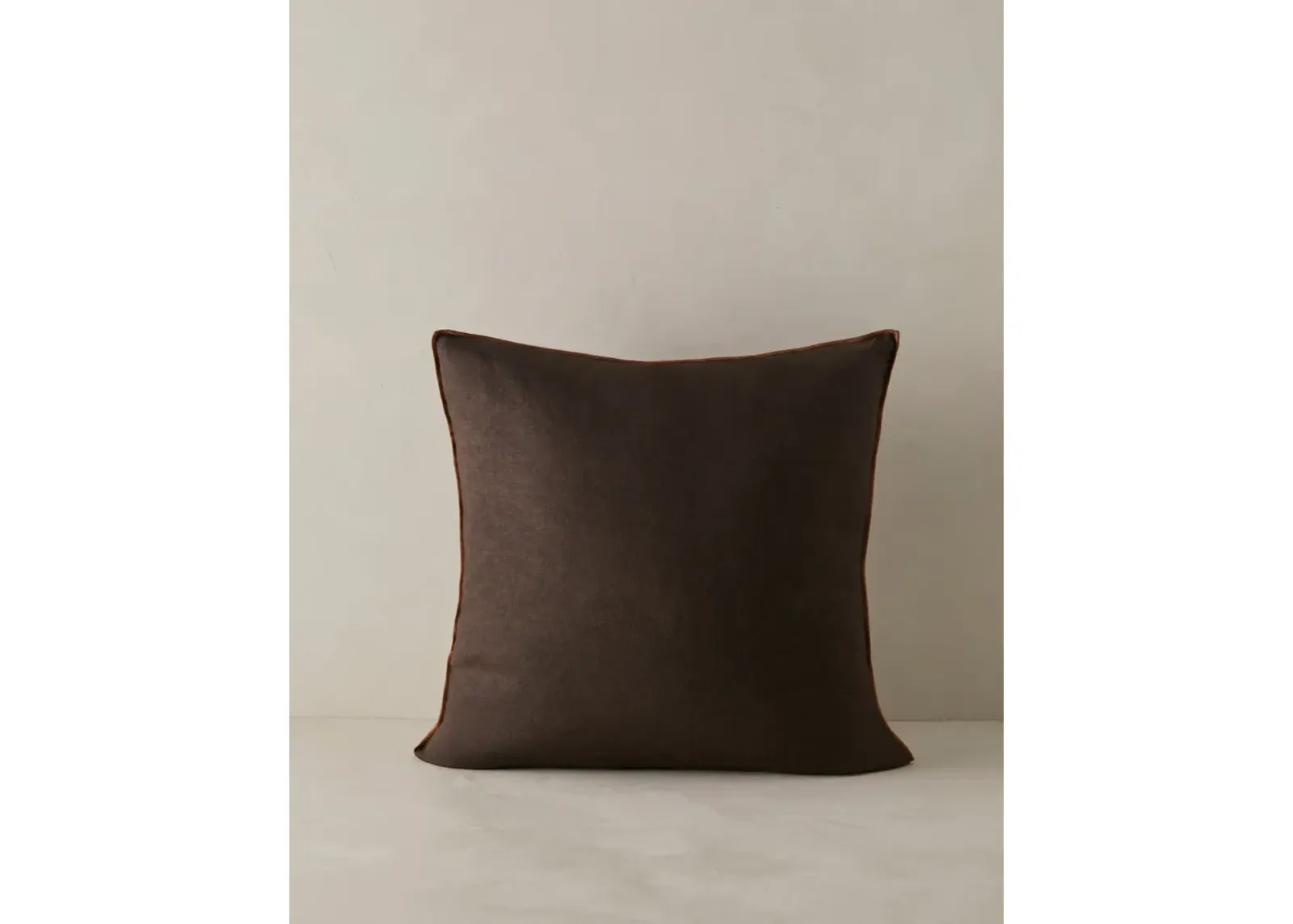 Carys Contrast Linen Pillow