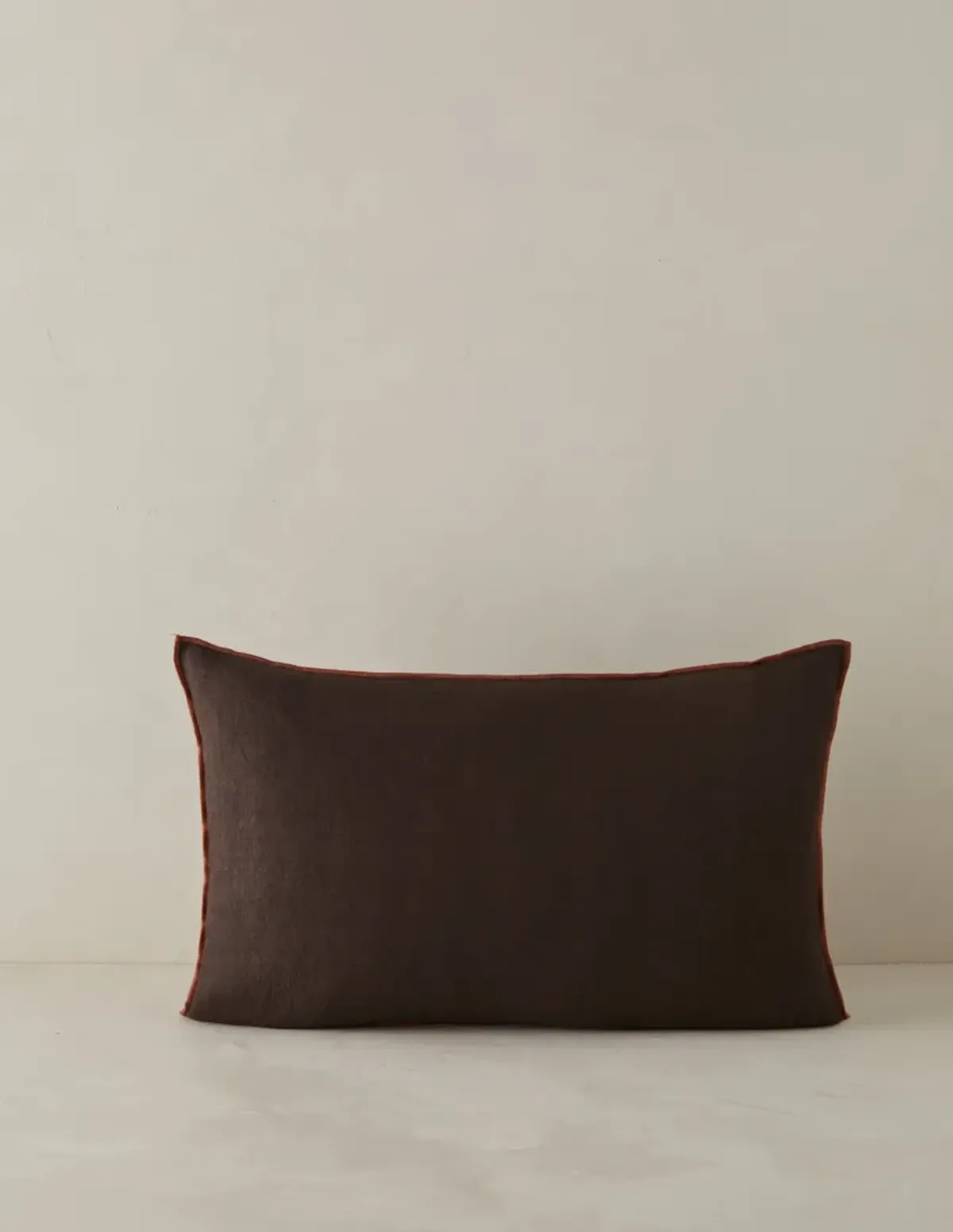 Carys Contrast Linen Pillow