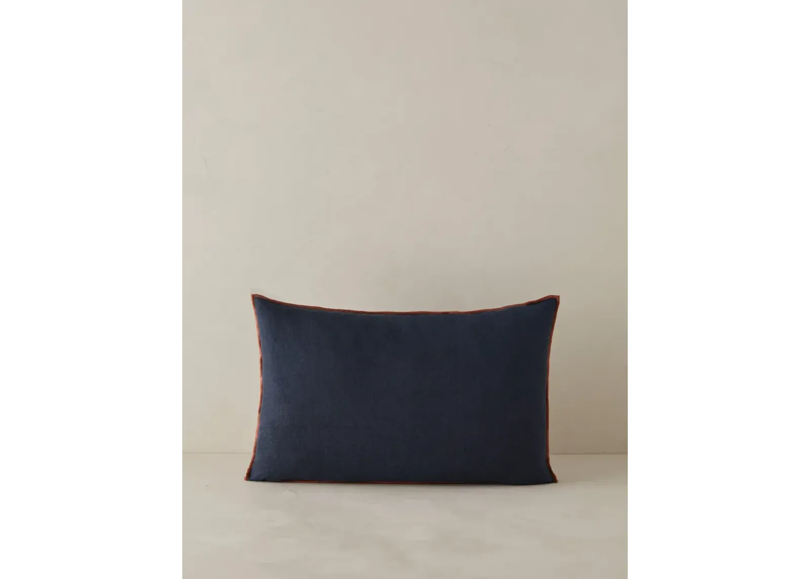 Carys Contrast Linen Pillow