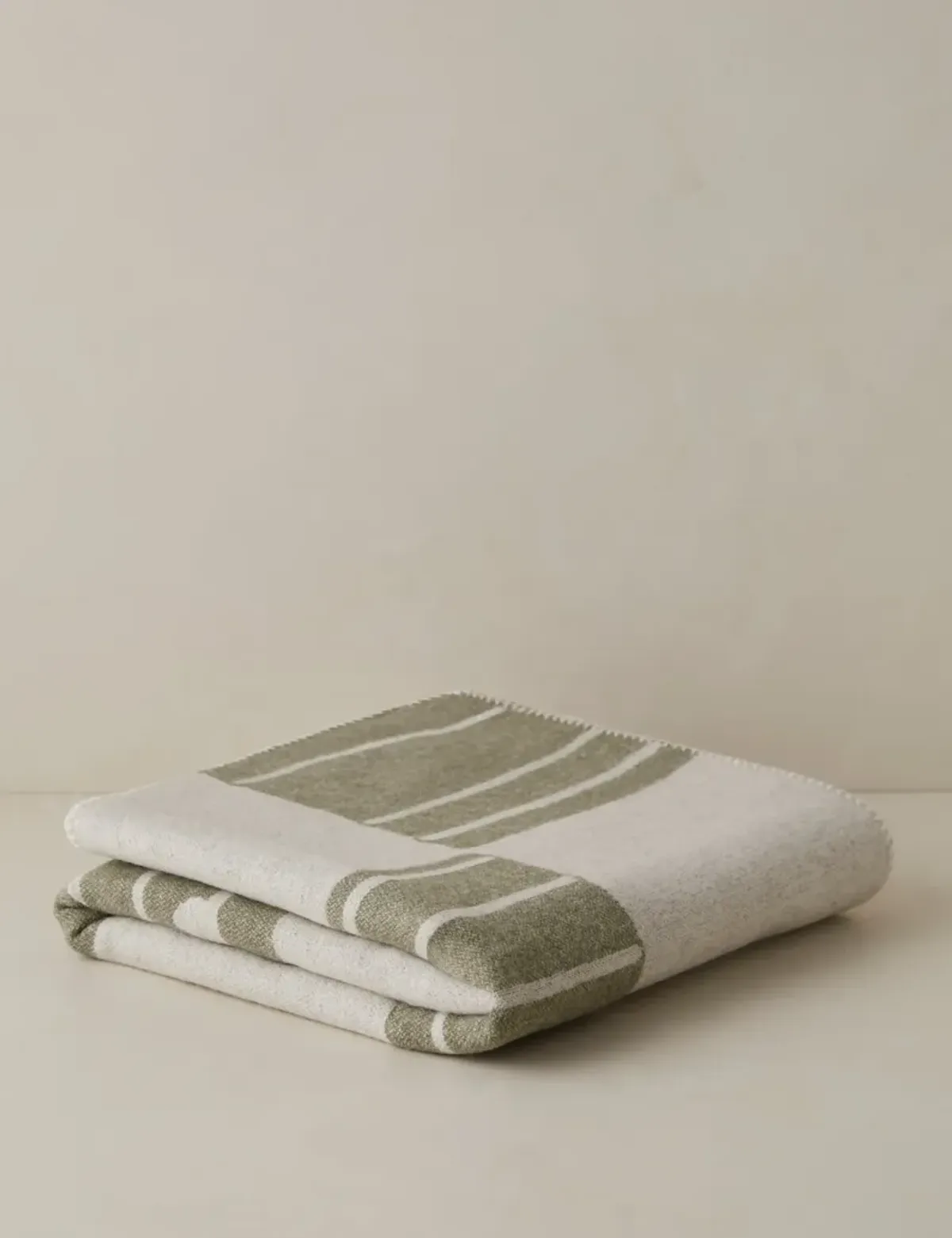 Checkered Reversible Wool Throw by Sarah Sherman Samuel