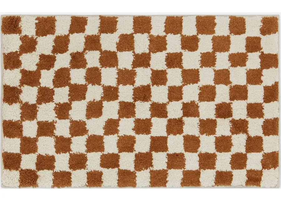 Checkerboard Bath Mat by Sarah Sherman Samuel