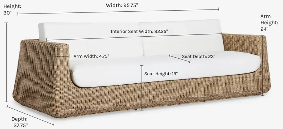 Aisha Indoor / Outdoor Sofa