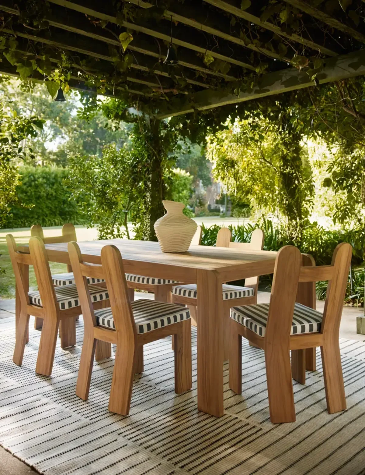 Abbot Indoor / Outdoor Dining Chair by Sarah Sherman Samuel