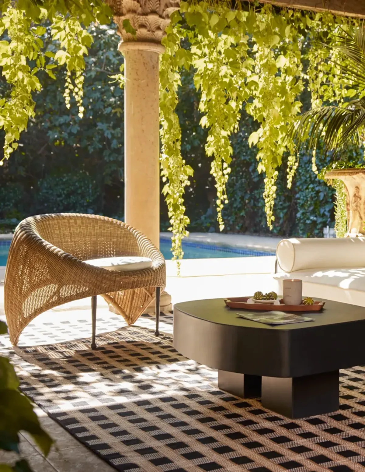 Marisol Indoor / Outdoor Accent Chair by Sarah Sherman Samuel