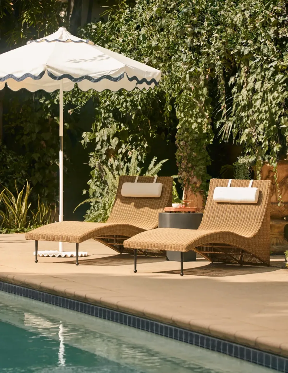 Marisol Indoor / Outdoor Chaise by Sarah Sherman Samuel