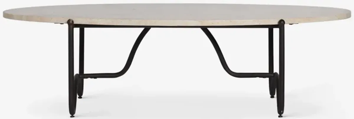 Peggy Indoor / Outdoor Oval Coffee Table by Sarah Sherman Samuel