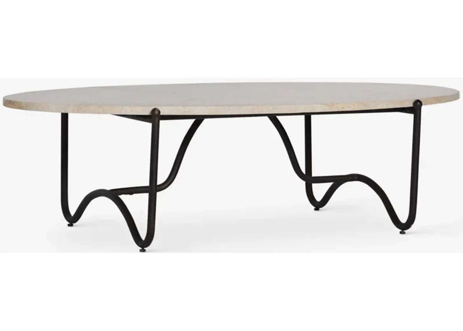 Peggy Indoor / Outdoor Oval Coffee Table by Sarah Sherman Samuel