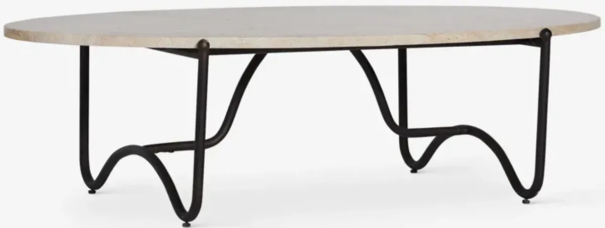 Peggy Indoor / Outdoor Oval Coffee Table by Sarah Sherman Samuel