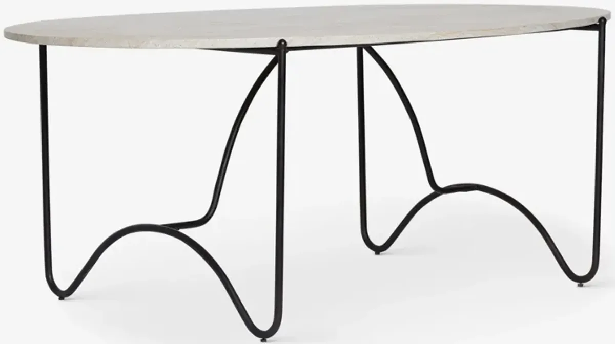 Peggy Indoor / Outdoor Oval Dining Table by Sarah Sherman Samuel