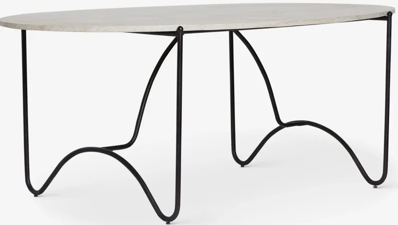 Peggy Indoor / Outdoor Oval Dining Table by Sarah Sherman Samuel