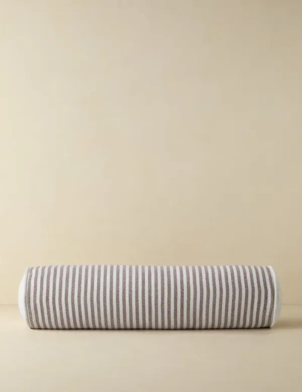 Littu Indoor / Outdoor Striped Bolster Pillow by Sarah Sherman Samuel
