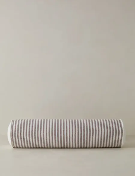 Littu Indoor / Outdoor Striped Bolster Pillow by Sarah Sherman Samuel