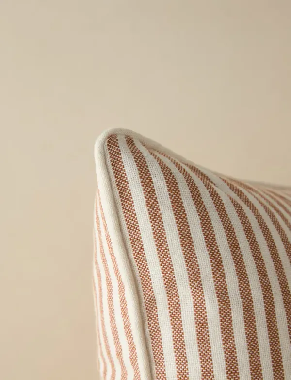 Littu Indoor / Outdoor Striped Pillow by Sarah Sherman Samuel