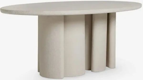 Rodrigo Indoor / Outdoor Oval Dining Table