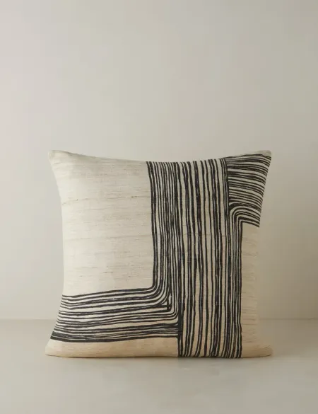 Striations Pillow Cover by Elan Byrd