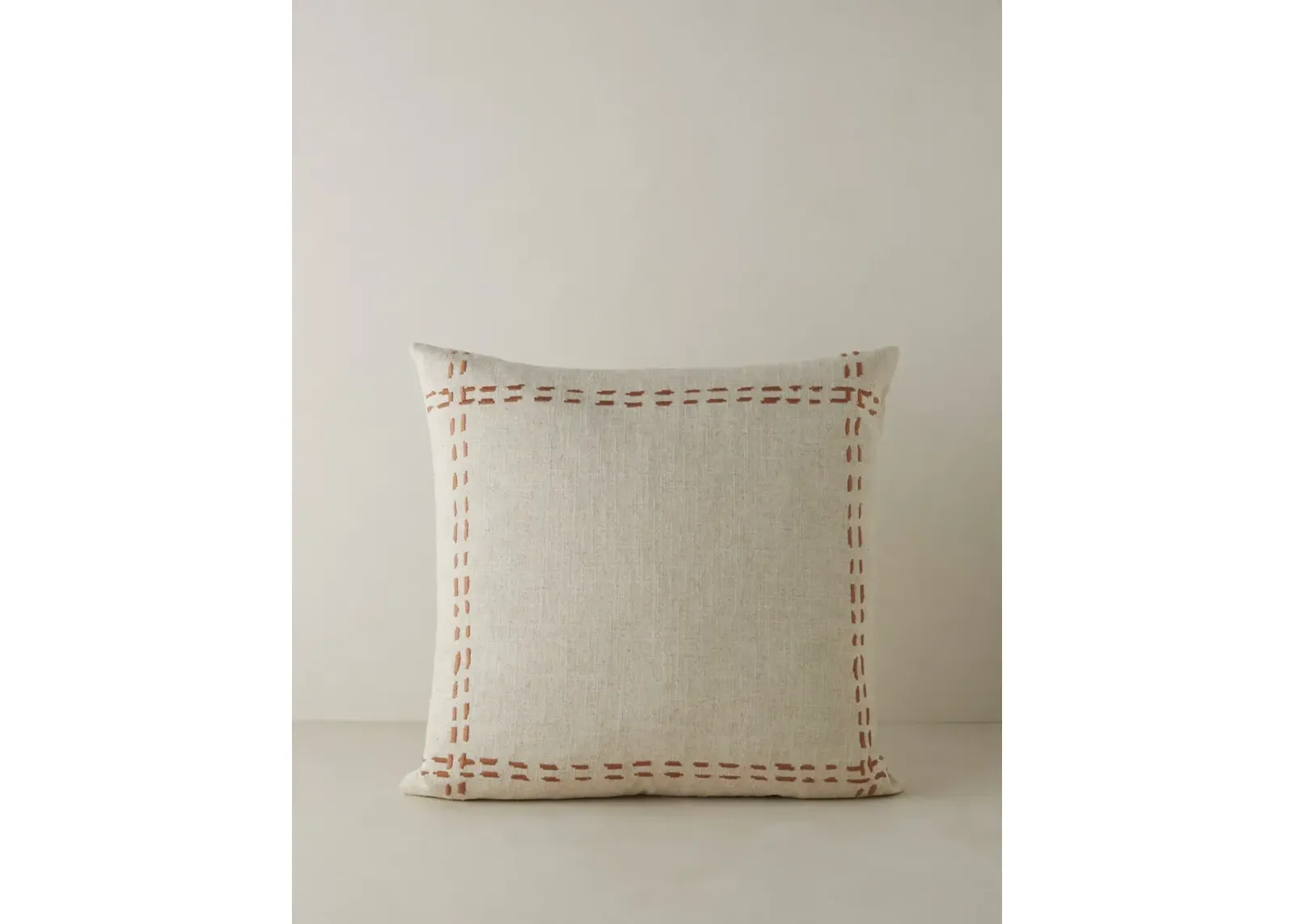 Accord Embroidered Pillow by Élan Byrd