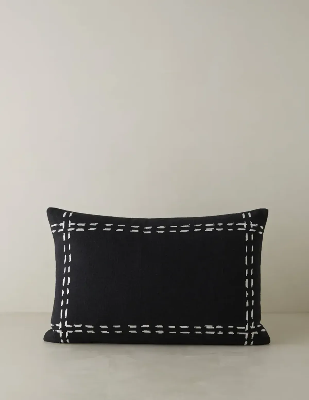 Accord Embroidered Pillow by Élan Byrd