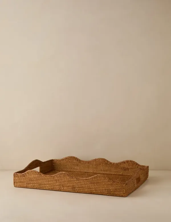 Tyna Rattan Tray