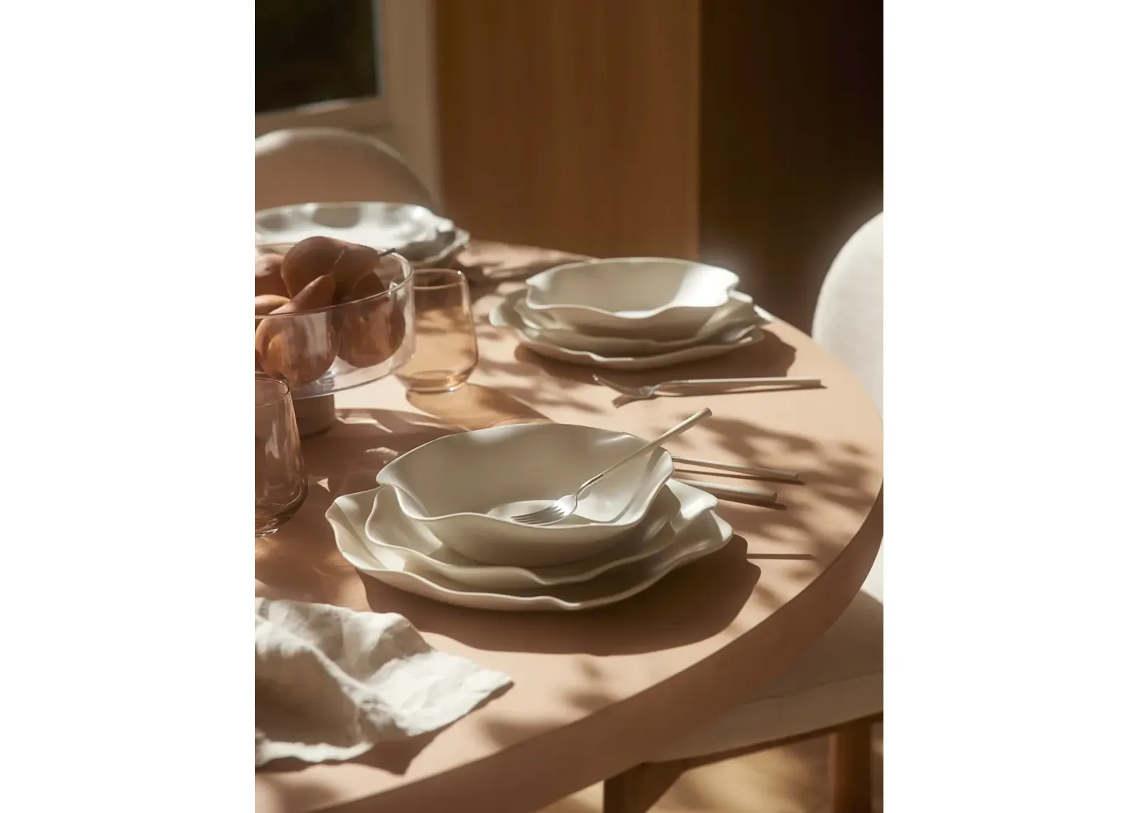 Nadia Satin-Matte Stoneware Dinnerware