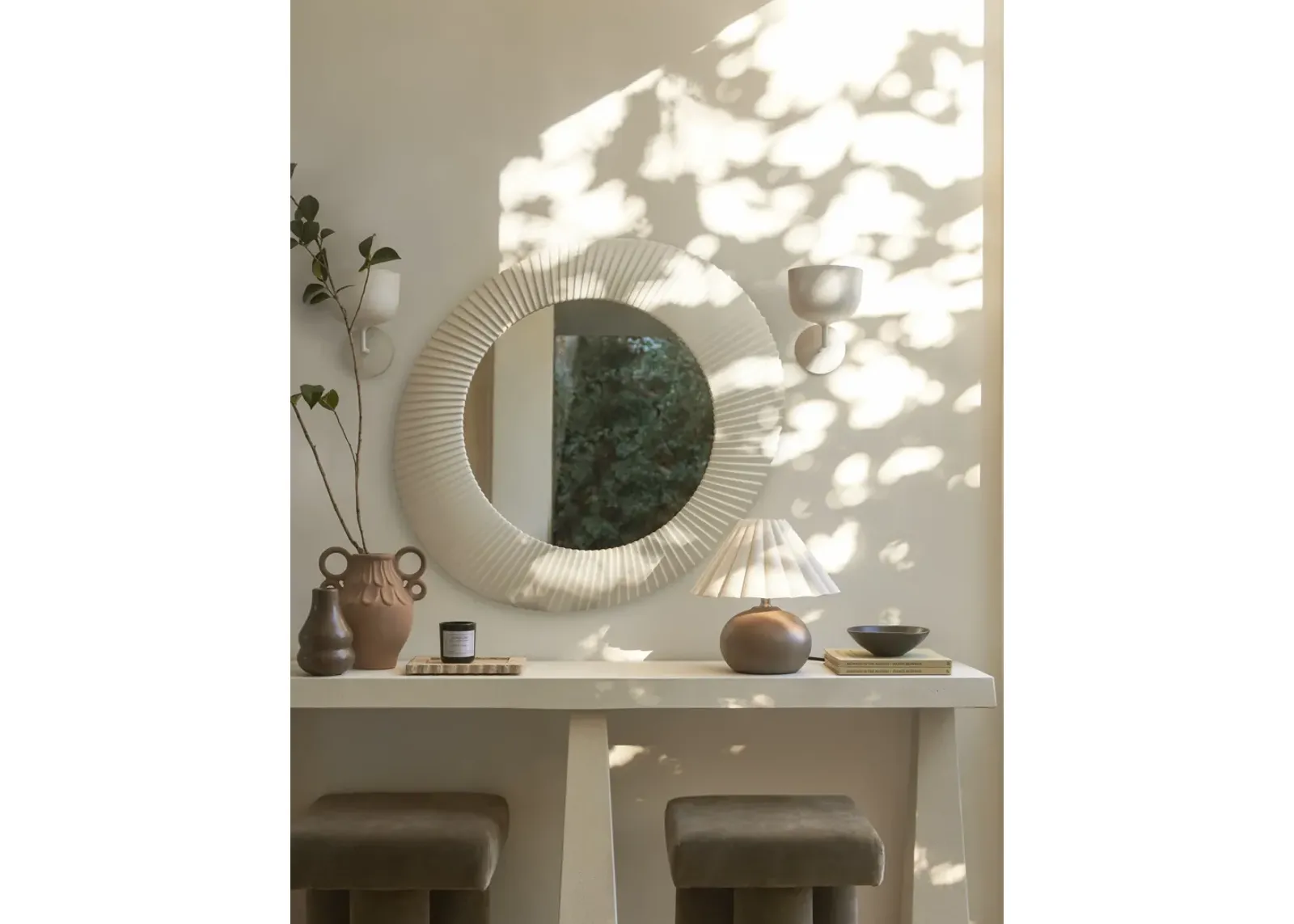 Whitaker Round Mirror