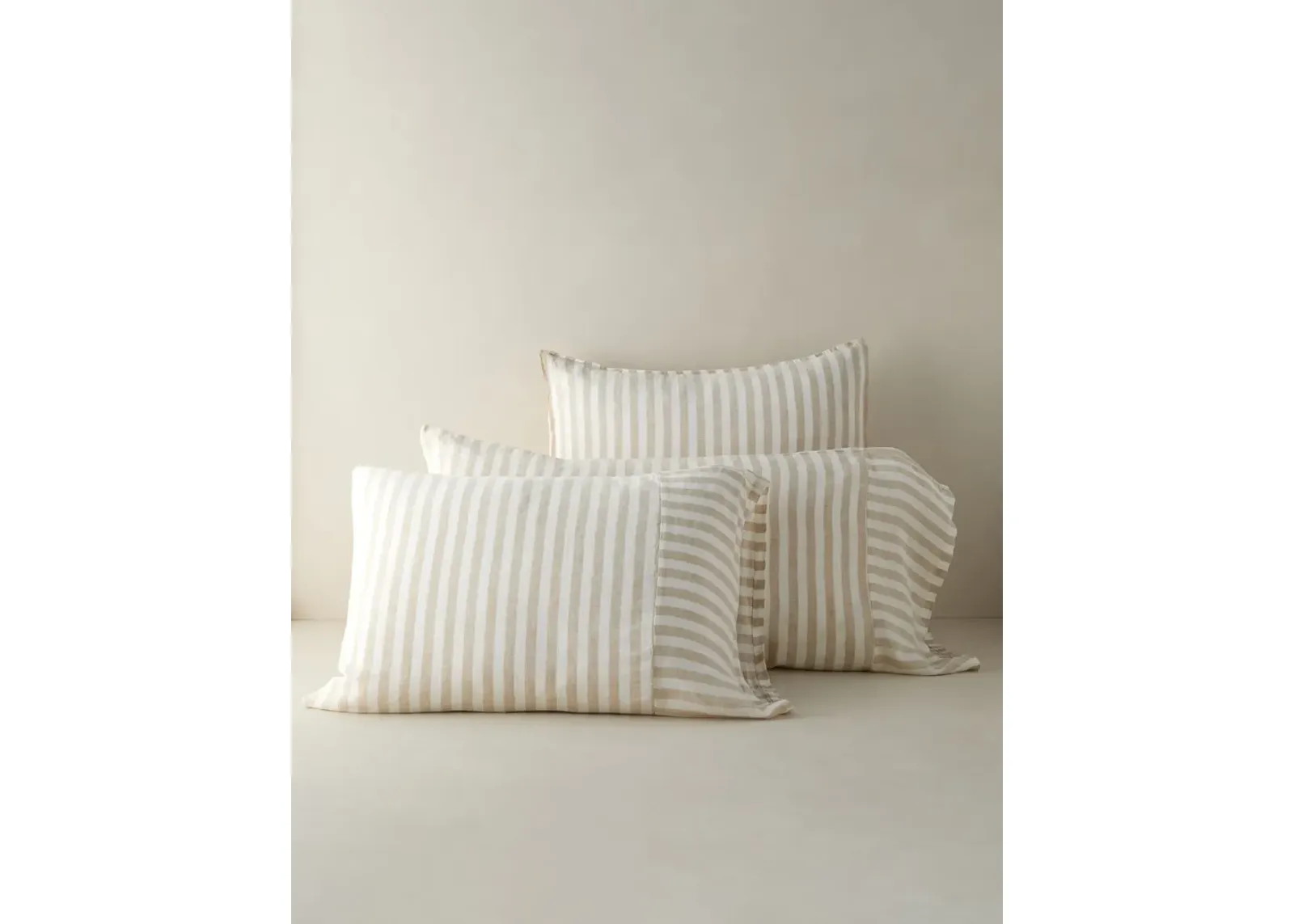 Thayer Striped European Flax Linen® Sham