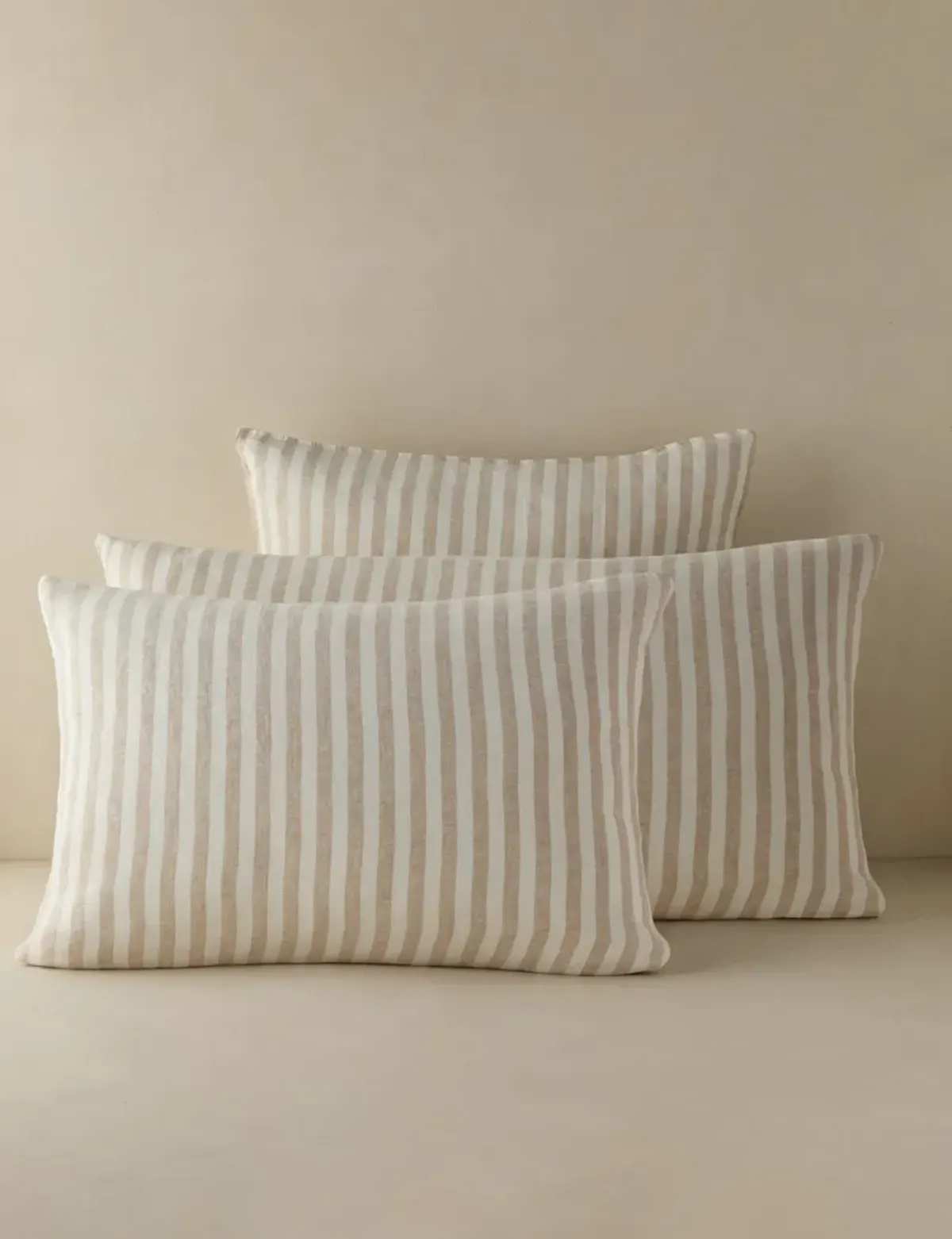 Thayer Striped European Flax Linen® Sham