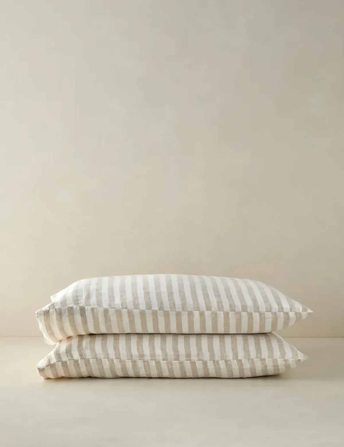 Thayer Striped European Flax Linen® Pillowcases (Set of 2)