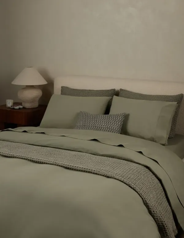 Juna Washed Percale Sheet Set