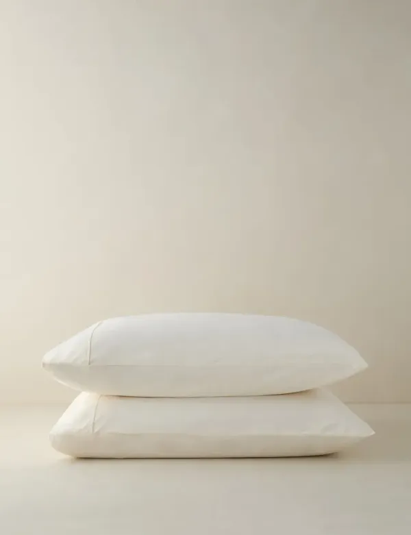 Juna Washed Percale Pillowcases (Set of 2)