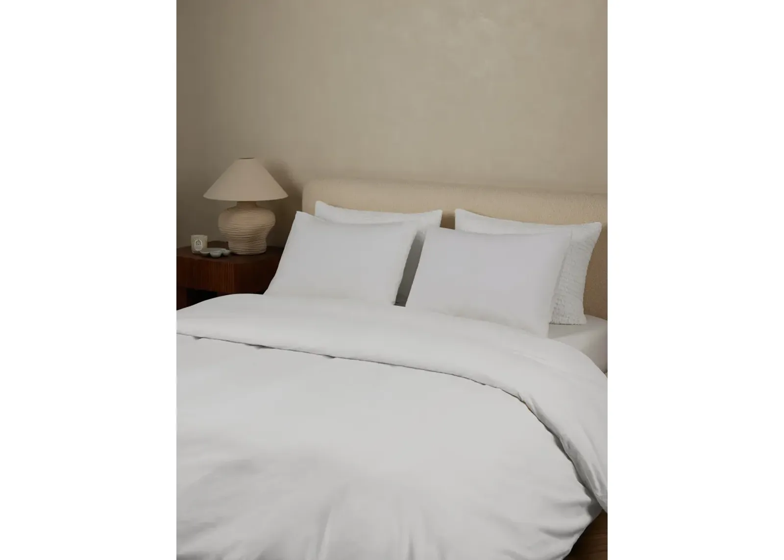 Juna Washed Percale Duvet Cover