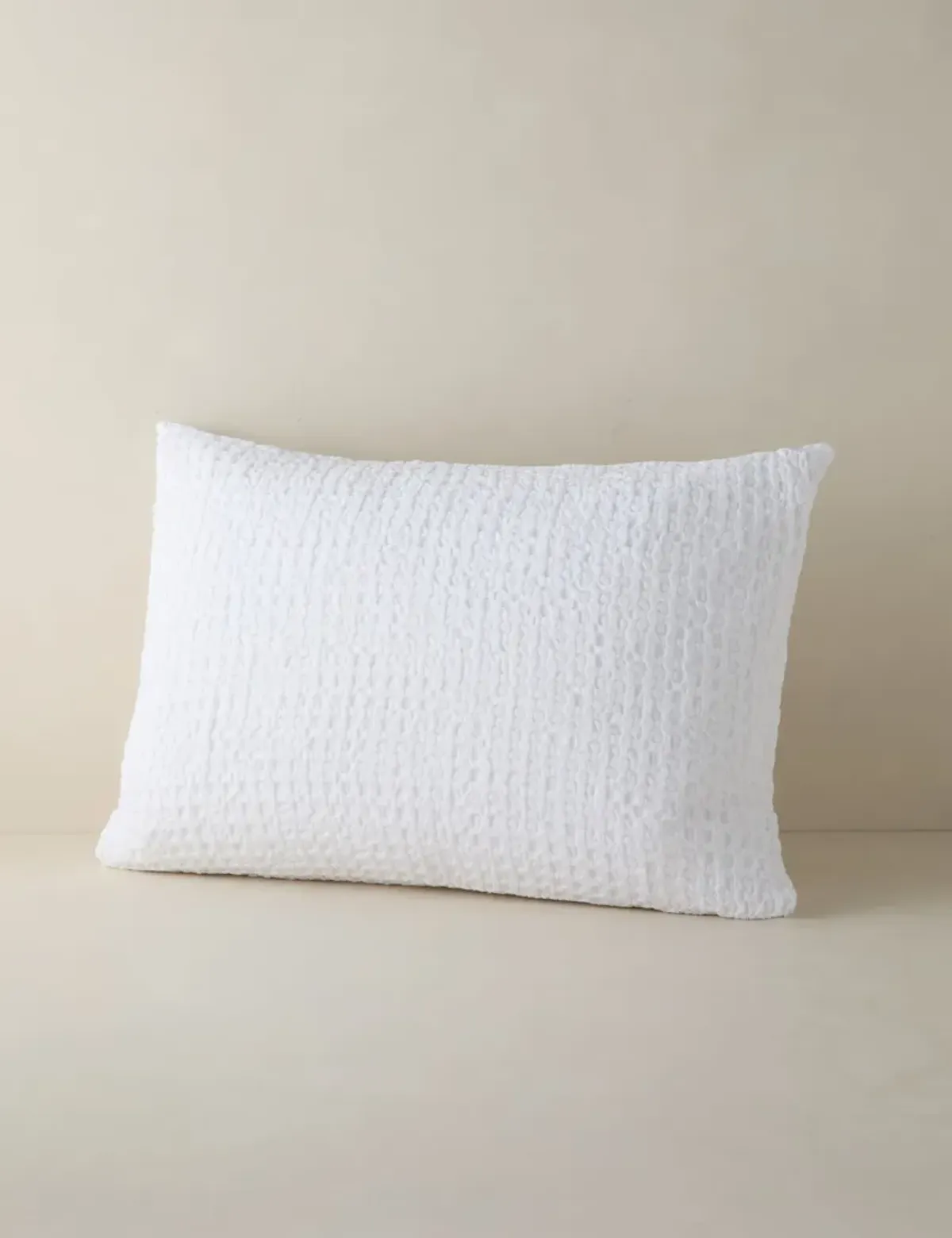 Lenora Textured Cotton Linen Sham