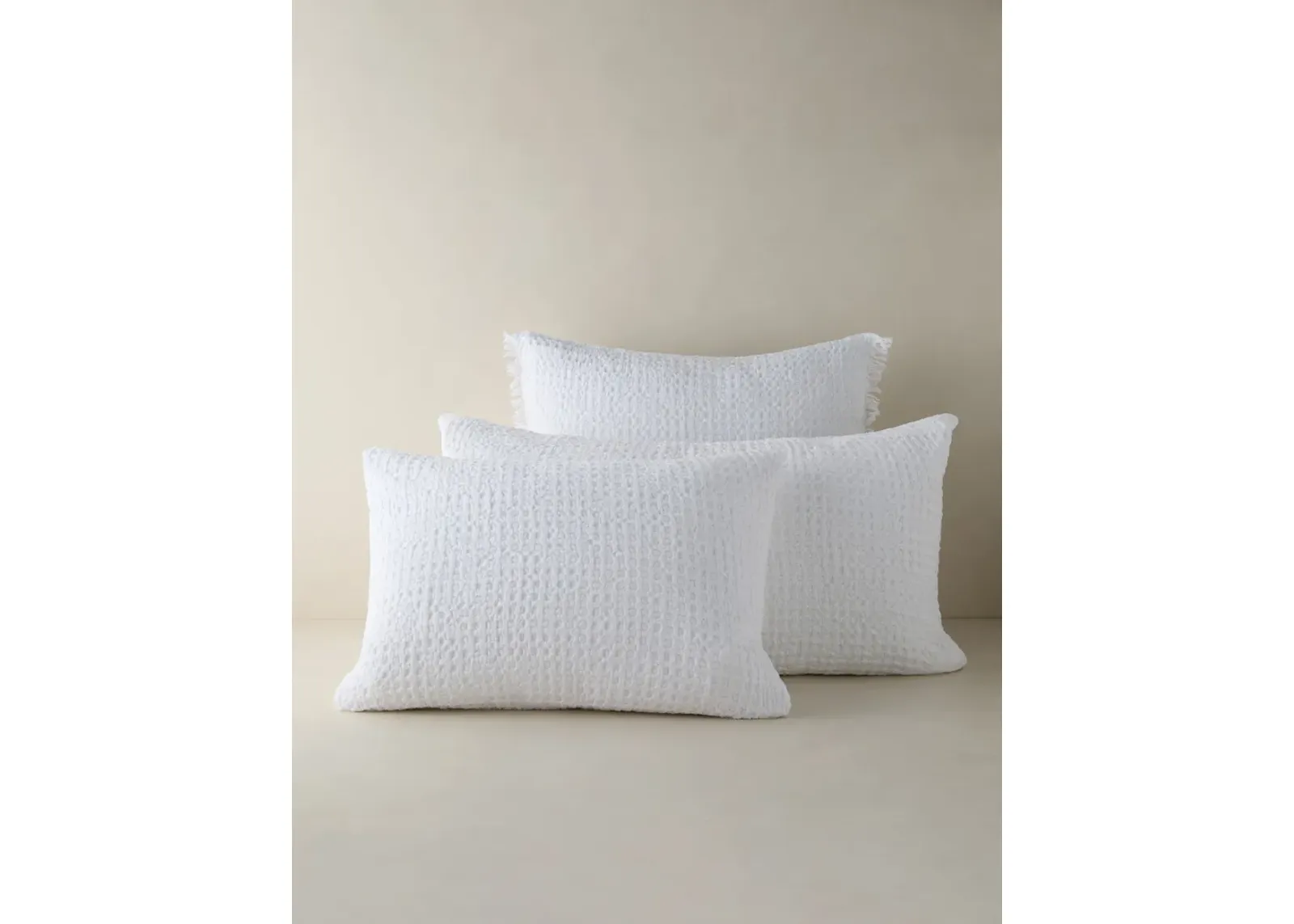 Lenora Textured Cotton Linen Sham