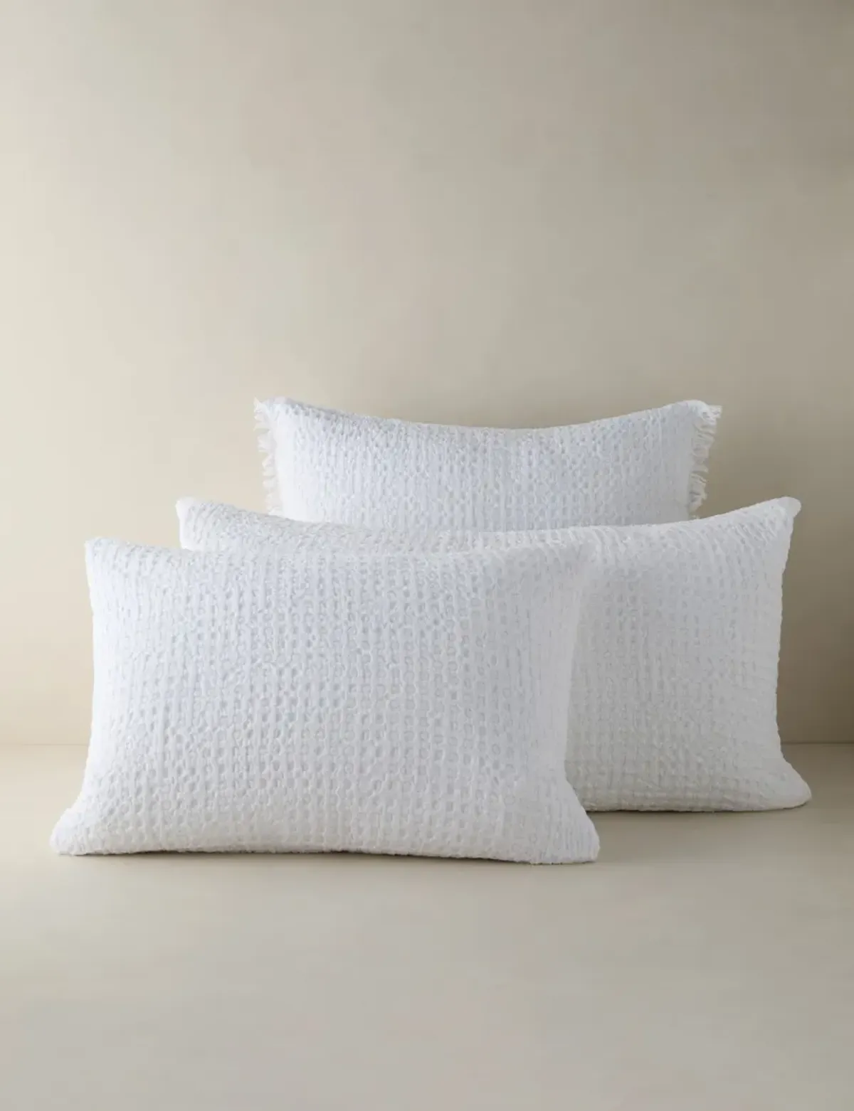 Lenora Textured Cotton Linen Sham