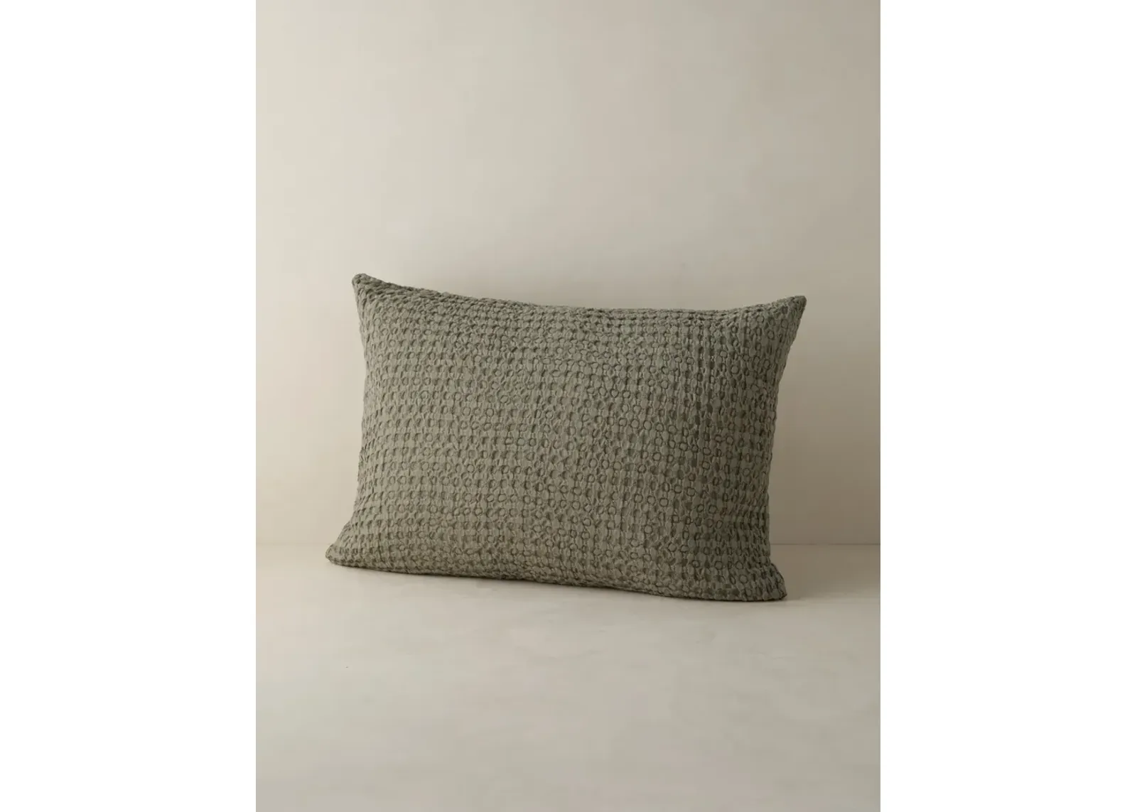 Lenora Textured Cotton Linen Sham