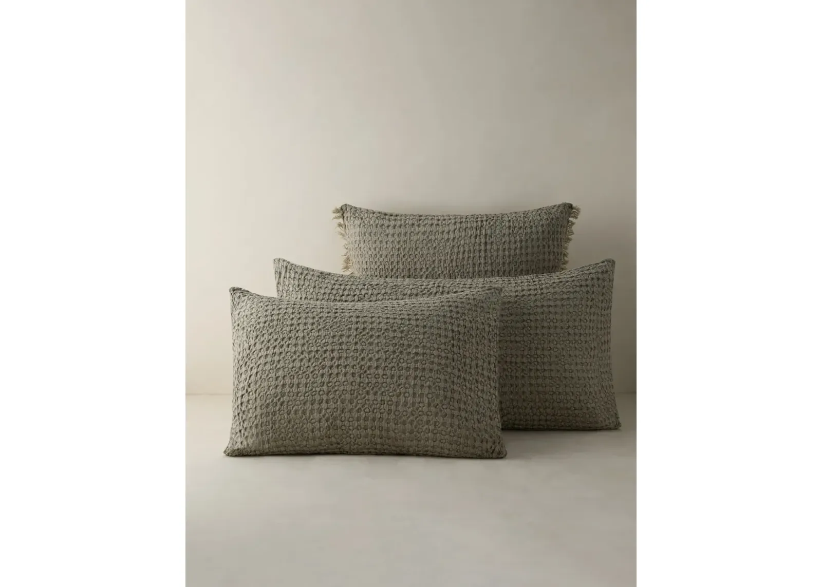 Lenora Textured Cotton Linen Sham