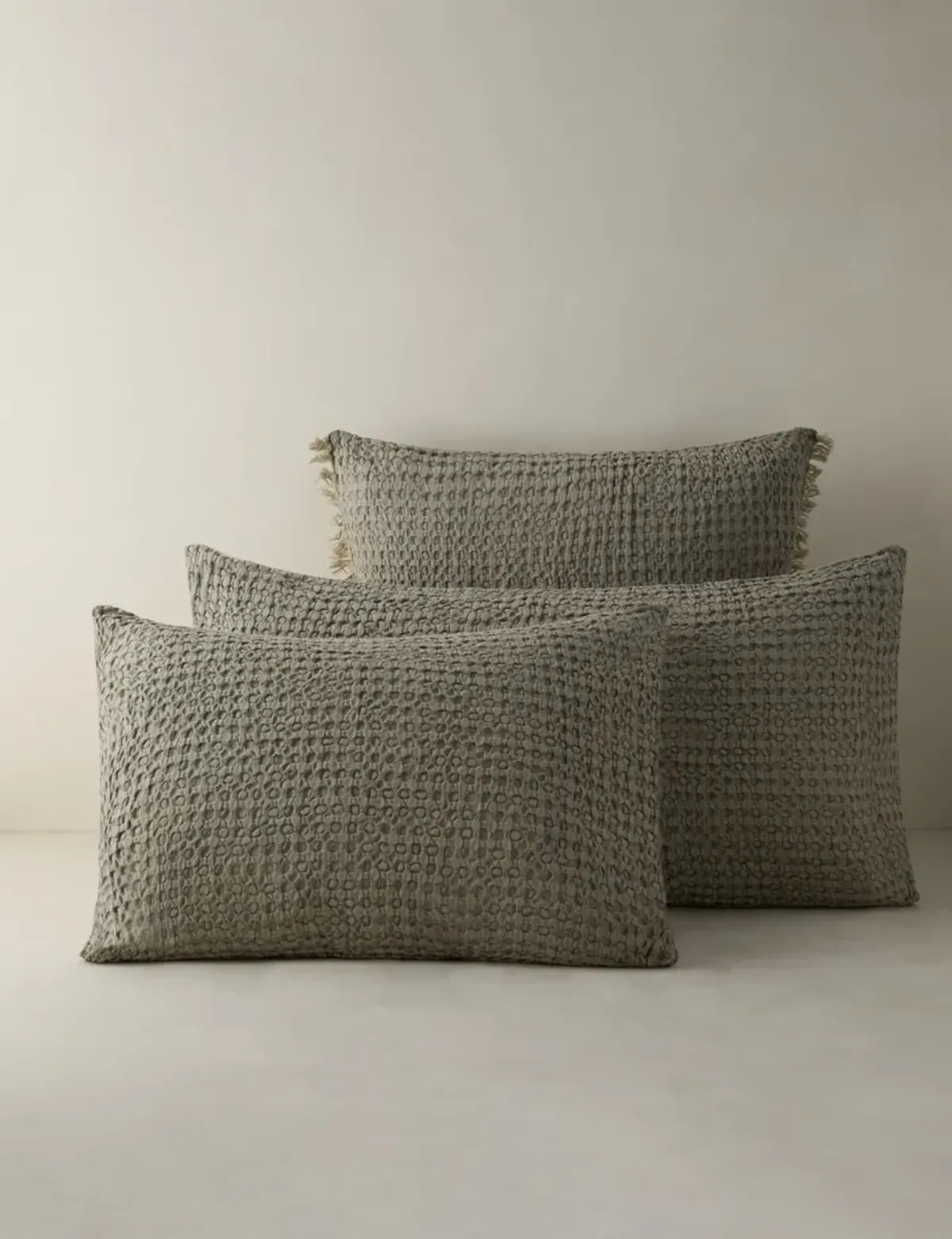 Lenora Textured Cotton Linen Sham