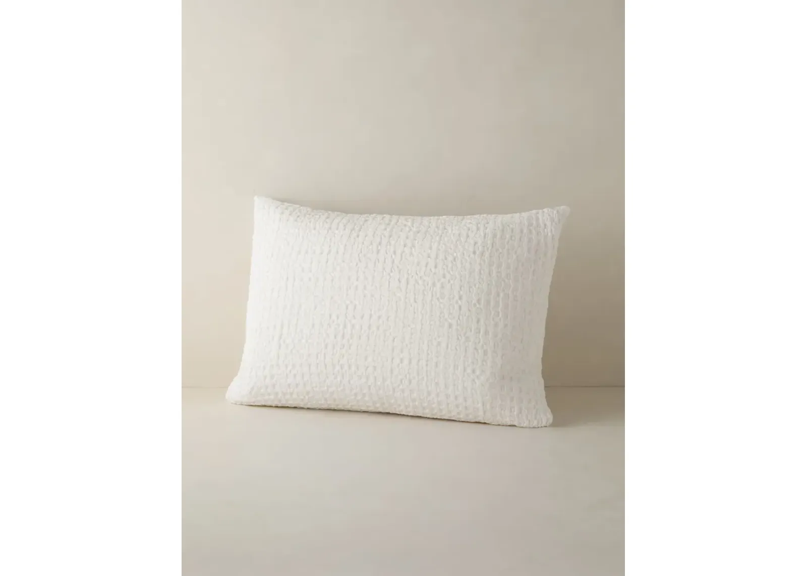 Lenora Textured Cotton Linen Sham